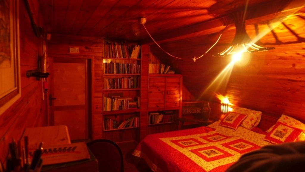 Na Slunecni Pohadkova Chaloupka Ve Sladke Dire Příchovice Exteriör bild